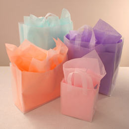Frosted BagsFrosted Clear Flexi Loop Bags